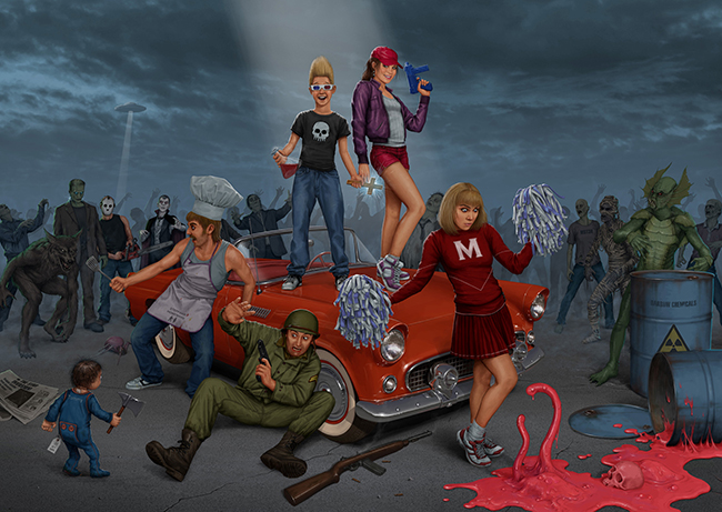 My New Steam OMG Zombies Background Profile! : r/SteamArtworkProfiles